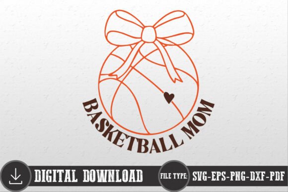 Basketball Mom Shirt SVG PNG Mama SVG Graphics and Crafts