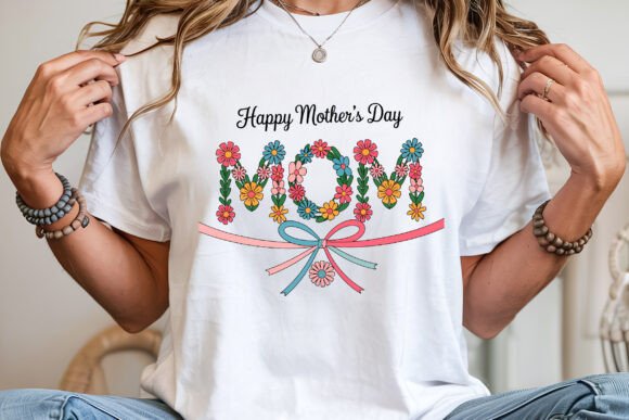 Floral Mom SVG: A Versatile Graphic for Crafts and Merch