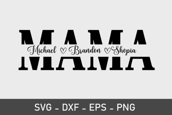 Mama SVG: A Versatile Graphic Design Asset for Bloggers and Content Creators