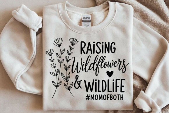 Raising Wildflowers and Wildlife SVG: A Versatile Graphic Design Asset for Creative Publishers