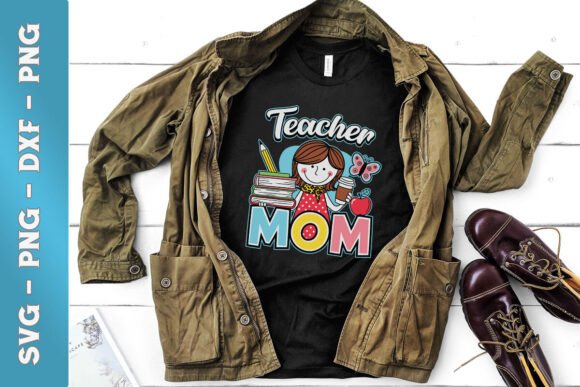 Sublimation Teacher Mom Mother’s Day SVG for Crafts and Graphics
